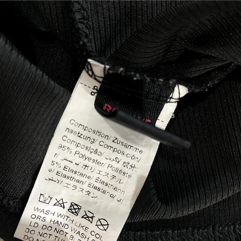 Cherry Bomb Graphic Tank Top - Coquette Lace Trim - Black & Red - Size M - Picture 7 of 7